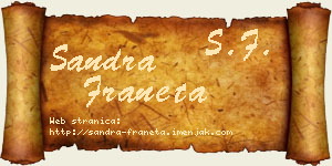 Sandra Franeta vizit kartica